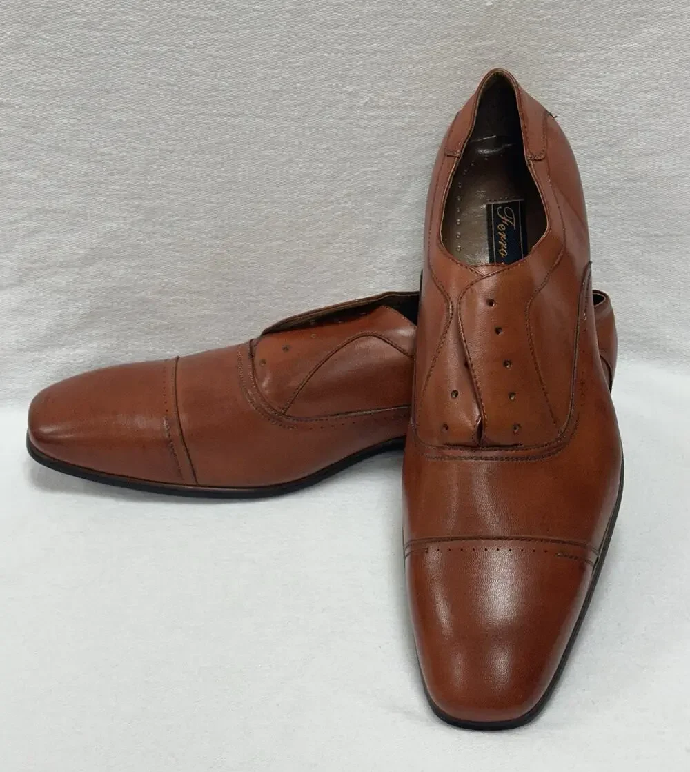 Ferro Aldo MFA-19285A Brown Size 13 NWOB Oxford Leather